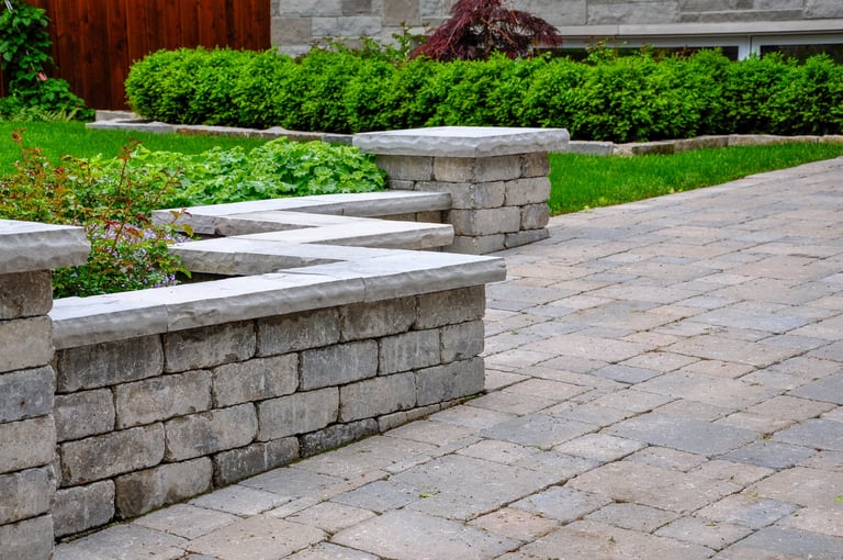 Elegant Paver Driveway