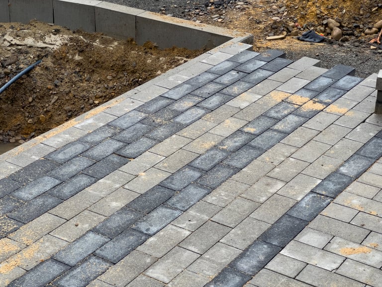 Paver Pathway Installation
